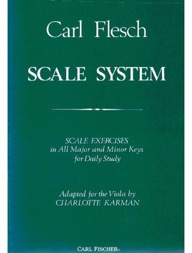 Sistema De Escalas Viola (Rev. Karman) - Flesch - Ed. Carl Fischer