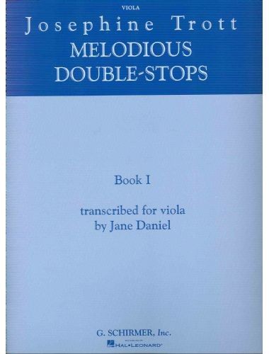 Estudios Melodicos Dobles Cuerdas Vol.1 Viola (Rev. Daniel) - Trott - Ed. Schirmer