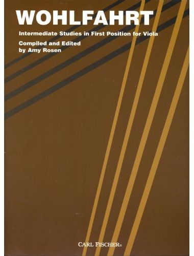 Intermediate Studies First Position Viola - Wohlfahrt - Ed. Carl Fischer
