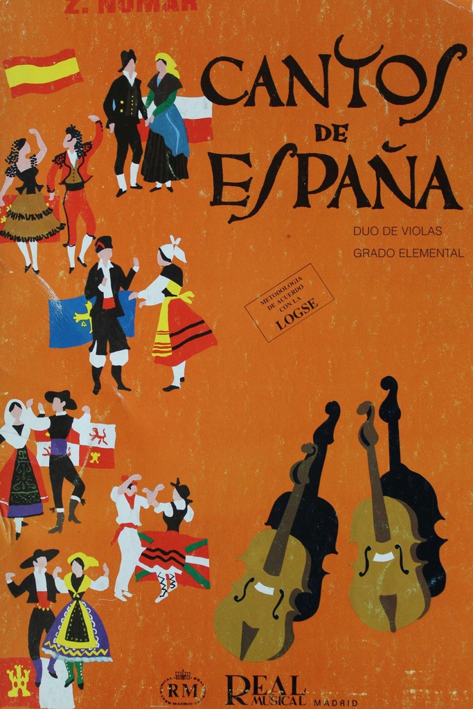 Cantos De España Para Dos Violas - Nomar - Ed. Real Musical