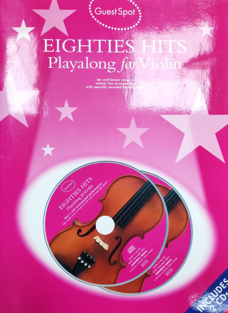 Eighties Hits Playalong Violin - Ed. Guest Spot