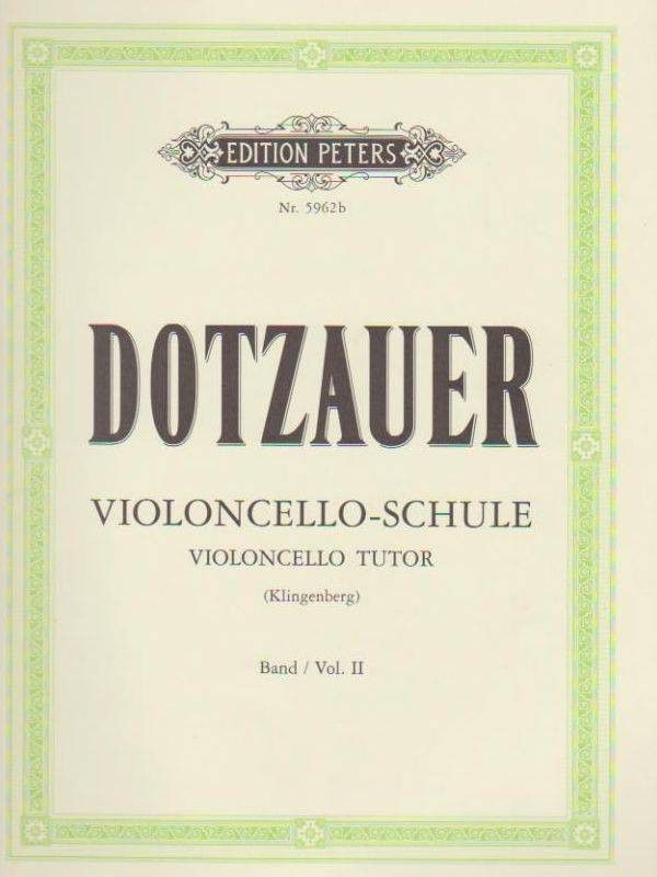 113 Estudios Vol.2 Cello (Rev. Klingenberg, Pejtisik) - Ed. Editio Musica Budapest