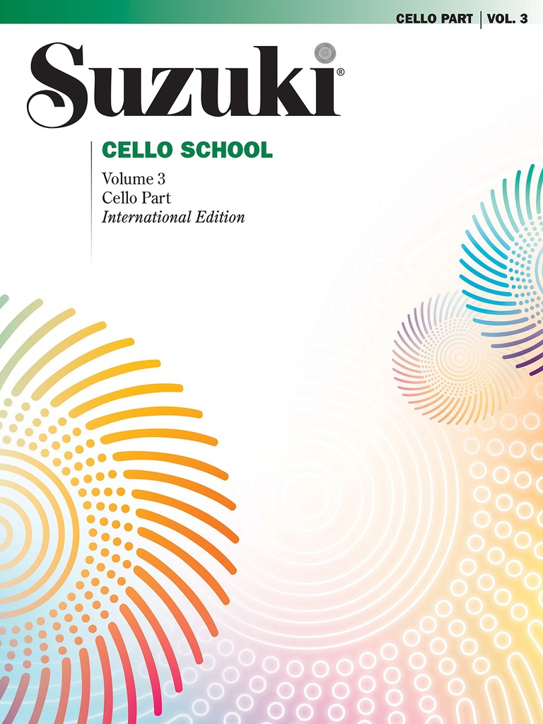 Metodo Suzuki Cello Vol.3 Edicion Revisada Sin Cd - Ed. Summy Birchard