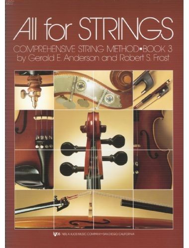 All For Strings Vol.3 Cello - Anderson, Frost - Ed. Kjos