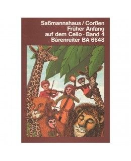 Iniciacion Cello Vol.4 - Sabmannshaus, Corben - Ed. Barenreiter