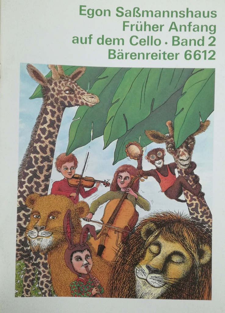Iniciacion Cello Vol.2 - Sabmannshaus, Corben - Ed. Barenreiter
