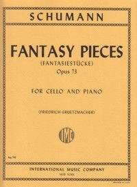 Piezas De Fantasia Op.73 Cello Y Piano (Rev. Gruetzmacher) - Schumann - Ed. Imc