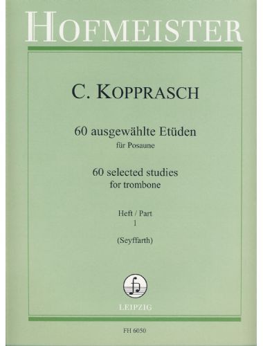60 Estudios Selectos Vol. 1 Trombon - Kopprasch - Ed. Leipzig
