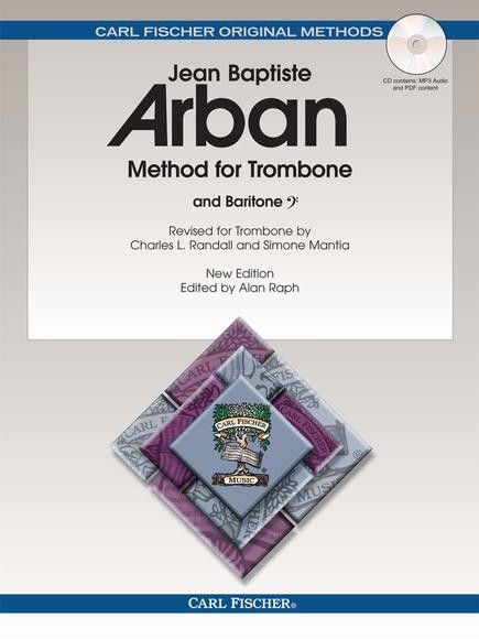Arban Method For Trombone Bombardino Book Mpd Pdf - Jean Baptiste - Ed. Carl Fischer