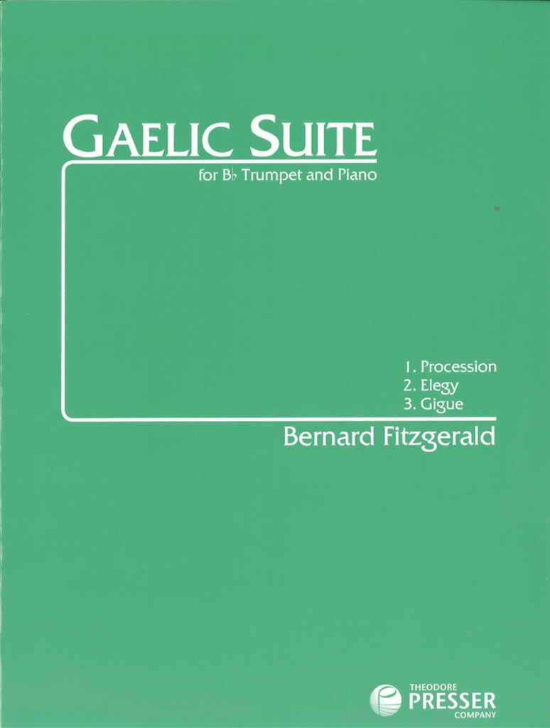 Gaelic Suite Trompeta Y Piano - Fitzgerald - Ed. Presser