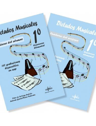 Dictados Musicales Vol.1 Enseñanza Elemental - De La Vega - Ed. Si Bemol
