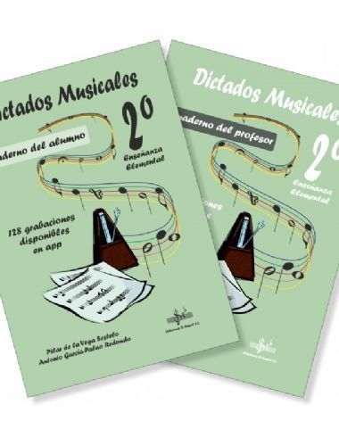 Dictados Musicales Vol.2 Enseñanza Elemental - De La Vega - Ed. Si Bemol
