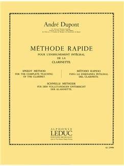 Metodo Rapido Clarinete - Dupont - Ed. Alphonse Leduc
