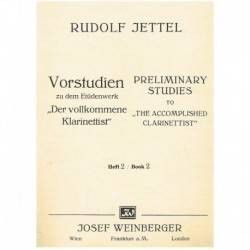 Estudios Preliminares Clarinete Vol.3 - Jettel - Ed. Josef Weinberger