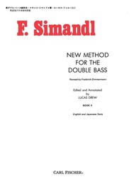 [2314210713] Nuevo Metodo Contrabajo Vol.2 (Rev. Drew) - Simandl - Ed. Carl Fischer