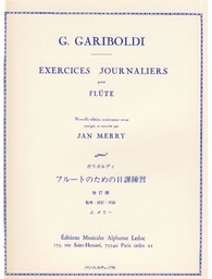 [2314211221] Ejercicios Diarios Flauta (Rev. Merry) - Gariboldi - Ed. Alphonse Leduc