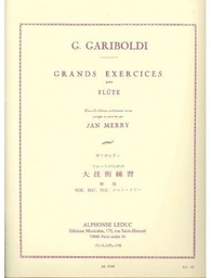 [2314211223] Grandes Ejercicios Flauta (Rev. Marry) - Gariboldi - Ed. Alphonse Leduc
