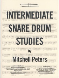 [2314210524] Intermediate Snare Drum Studies - Peters - Ed. Mitchell Peters