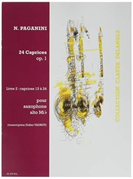 [2314211056] 24 Caprichos Op.1 Vol.2 (Rev. Vadrot) - Paganini - Ed. Claude Delangle