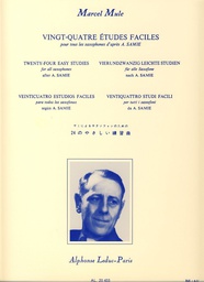 [2314211488] 24 Estudios Faciles Saxofon (Rev. Samie) - Mule - Ed. Alphonse Leduc