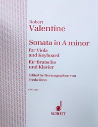 [2314211678] Sonata La Menor Viola Y Piano (Rev. Freda Dinn) - Valentine - Ed. Schott