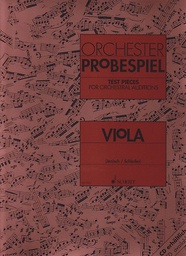 [2314211679] Orchester Probespiel Viola - Jenisch, Schloifer - Ed. Perters