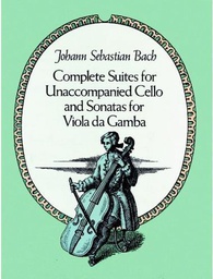[2314211683] 6 Suites Cello Y Sonatas Para Viola Da Gamba - Bach - Ed. Dover