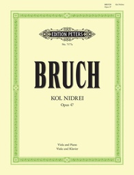 [2314212142] Kol Nidrei Op. 47 - Bruch - Ed. Peters