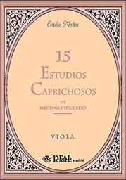 [2314212165] 15 Estudios Caprichosos De Mediana Dificultad - Emilio Mateu - Real Musical