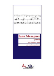 [2314209707] Jorsip Trombon Y Piano - Meseguer - Ed. Musicvall