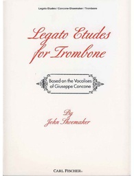 [2314210148] Legato Etudes Trombon - Shoemaker - Ed. Carl Fischer