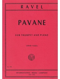 [2314209940] Pavane Trompeta Y Piano (Rev. Orvid, Nagel) - Ravel - Ed. International Music Company