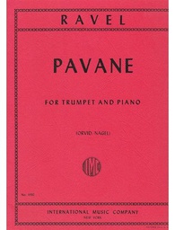 [2314209941] Pavana Para Una Infanta Difunta Trompeta Y Piano (Rev. Walters) - Ravel - Ed. Hal Leonard