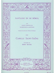 [2314209943] Fantasia Mib Trompeta Y Piano (Rev. Busser) - Saint Saens - Ed. Alphonse Leduc