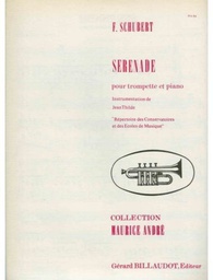 [2314209945] Serenade Trompeta Y Piano (Rev. Thilde) - Schubert - Ed. Billaudot