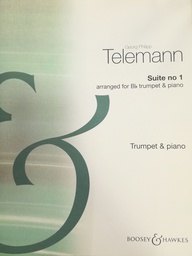 [2314209948] Suite Nº 1 Trompeta Y Piano - Telemann - Ed. Boosey &amp; Hawkes